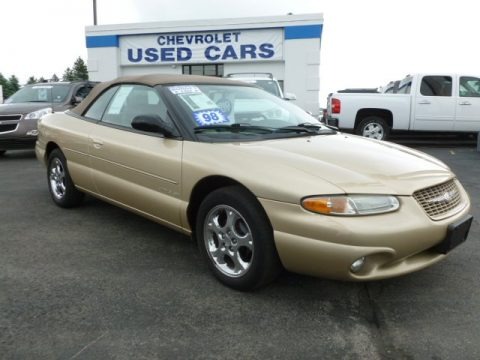 Champagne Pearl Metallic 1998 Chrysler Sebring JXi Convertible Champagne Pearl Metallic 1998 Chrysler Sebring JXi Convertible
