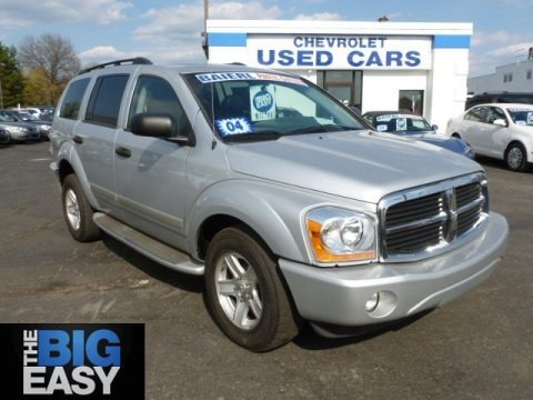 Brilliant Silver Metallic 2004 Dodge Durango Limited 4x4 Brilliant Silver Metallic 2004 Dodge Durango Limited 4x4
