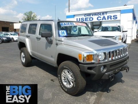 Boulder Gray Metallic 2006 Hummer H3 Boulder Gray Metallic 2006 Hummer H3