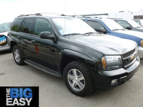 Black 2007 Chevrolet TrailBlazer LT 4x4 Black 2007 Chevrolet TrailBlazer LT 4x4