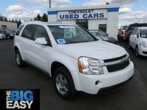 Summit White 2009 Chevrolet Equinox LT AWD Summit White 2009 Chevrolet Equinox LT AWD