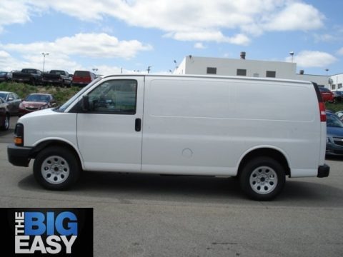 Summit White 2012 Chevrolet Express 1500 AWD Cargo Van Summit White 2012 Chevrolet Express 1500 AWD Cargo Van