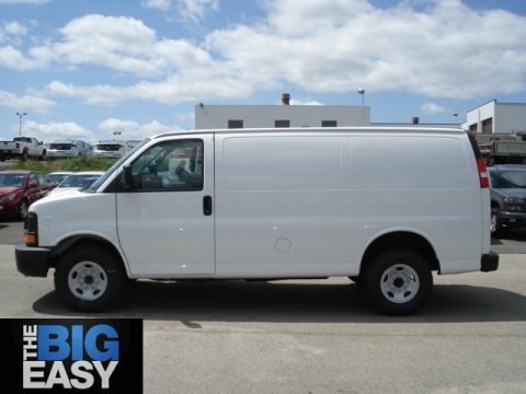Summit White 2012 Chevrolet Express 2500 Cargo Van Summit White 2012 Chevrolet Express 2500 Cargo Van