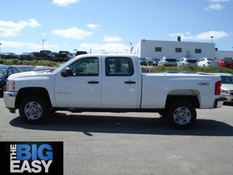 Summit White 2012 Chevrolet Silverado 2500HD LS Crew Cab 4x4