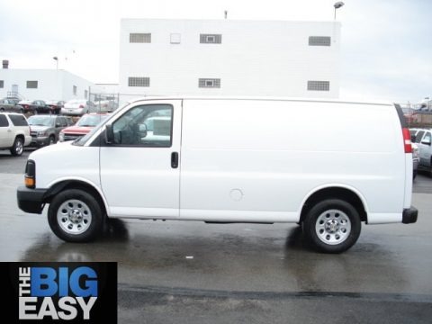 Summit White 2012 Chevrolet Express 1500 Cargo Van Summit White 2012 Chevrolet Express 1500 Cargo Van