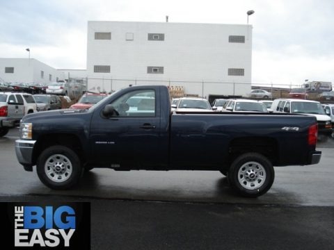 Imperial Blue Metallic 2012 Chevrolet Silverado 3500HD WT Regular Cab 4x4
