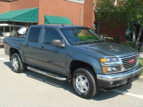 Stealth Gray Metallic 2006 GMC Canyon SLE Crew Cab 4x4 Stealth Gray Metallic 2006 GMC Canyon SLE Crew Cab 4x4