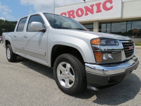 Pure Silver Metallic 2012 GMC Canyon SLE Crew Cab Pure Silver Metallic 2012 GMC Canyon SLE Crew Cab