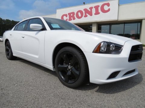 Bright White 2012 Dodge Charger SXT