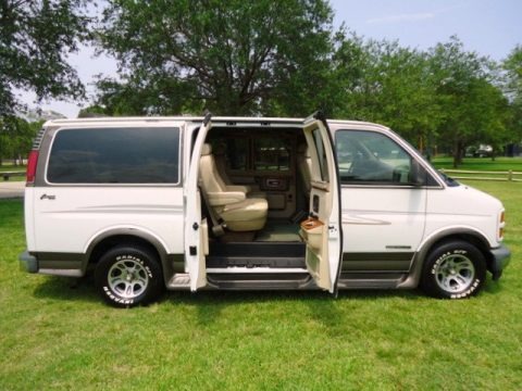 Summit White 1999 GMC Savana Van G1500 Passenger Conversion