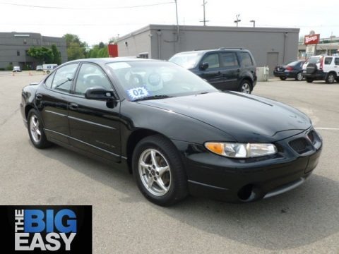 Black 2002 Pontiac Grand Prix GT Sedan Black 2002 Pontiac Grand Prix GT Sedan