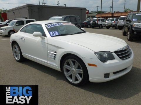 Alabaster White 2005 Chrysler Crossfire Limited Coupe