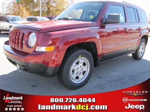 Deep Cherry Red Crystal Pearl 2012 Jeep Patriot Sport Deep Cherry Red Crystal Pearl 2012 Jeep Patriot Sport