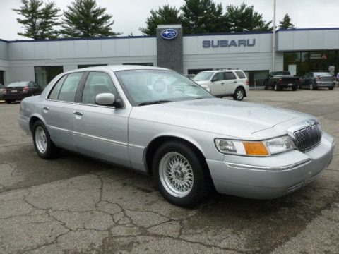 Silver Frost Metallic 2001 Mercury Grand Marquis LS Silver Frost Metallic 2001 Mercury Grand Marquis LS
