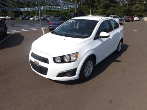 Summit White 2012 Chevrolet Sonic LT Sedan