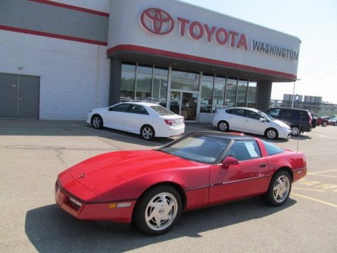 Flame Red 1988 Chevrolet Corvette Coupe Flame Red 1988 Chevrolet Corvette Coupe