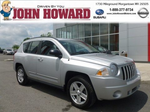 Bright Silver Metallic 2010 Jeep Compass Sport 4x4 Bright Silver Metallic 2010 Jeep Compass Sport 4x4