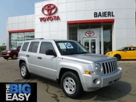 Bright Silver Metallic 2008 Jeep Patriot Sport 4x4 Bright Silver Metallic 2008 Jeep Patriot Sport 4x4