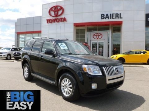 Black 2010 Mercury Mariner V6 Premier Black 2010 Mercury Mariner V6 Premier