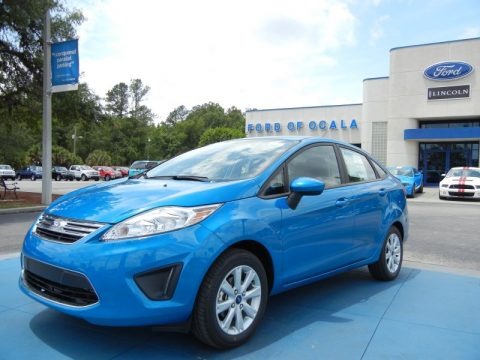 Blue Candy Metallic 2012 Ford Fiesta SE Sedan Blue Candy Metallic 2012 Ford Fiesta SE Sedan