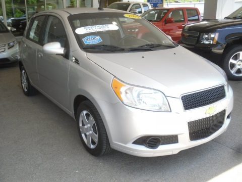 Cosmic Silver 2009 Chevrolet Aveo Aveo5 LT