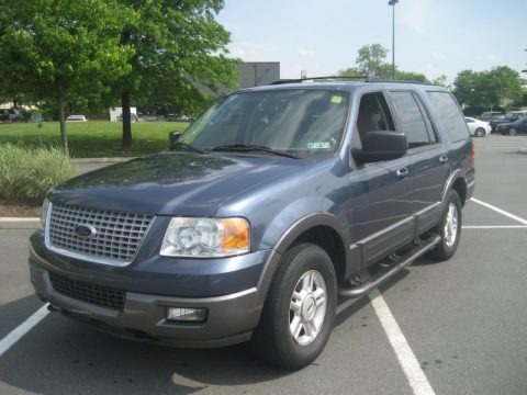 True Blue Metallic 2004 Ford Expedition XLT 4x4 True Blue Metallic 2004 Ford Expedition XLT 4x4