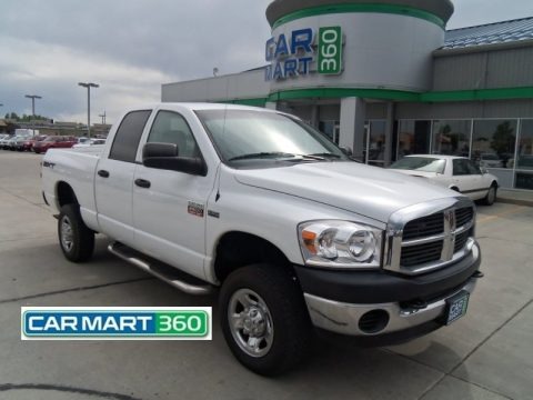 Bright White 2009 Dodge Ram 2500 ST Quad Cab 4x4 Bright White 2009 Dodge Ram 2500 ST Quad Cab 4x4