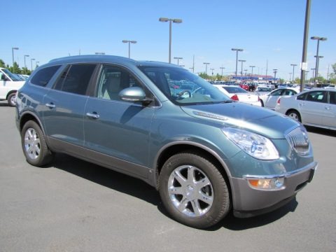 Silver Green Metallic 2010 Buick Enclave CXL AWD Silver Green Metallic 2010 Buick Enclave CXL AWD