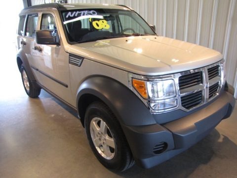 Light Graystone Pearl 2008 Dodge Nitro SXT 4x4 Light Graystone Pearl 2008 Dodge Nitro SXT 4x4
