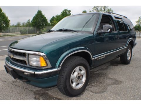 Emerald Green Metallic 1996 Chevrolet Blazer LS 4x4
