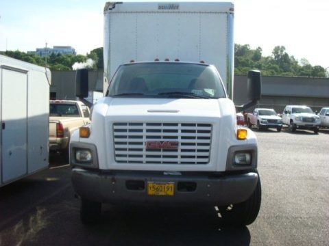 Summit White 2005 GMC C Series Topkick C6500 Regular Cab Commerical Moving Truck Summit White 2005 GMC C Series Topkick C6500 Regular Cab Commerical Moving Truck