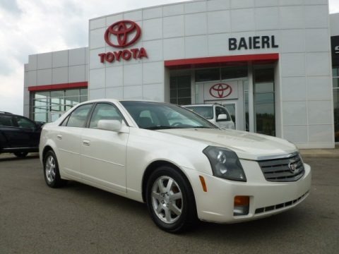 White Diamond 2005 Cadillac CTS Sedan