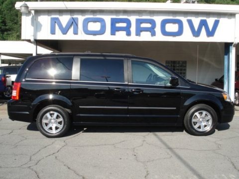 Brilliant Black Crystal Pearl 2009 Chrysler Town & Country Touring Brilliant Black Crystal Pearl 2009 Chrysler Town & Country Touring