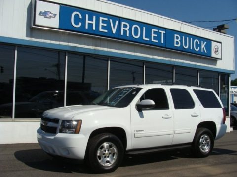 Summit White 2012 Chevrolet Tahoe LT 4x4 Summit White 2012 Chevrolet Tahoe LT 4x4