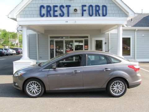 Sterling Grey Metallic 2012 Ford Focus SEL Sedan