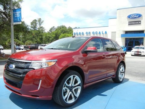 Ruby Red 2013 Ford Edge Sport Ruby Red 2013 Ford Edge Sport