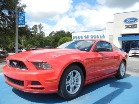 Race Red 2013 Ford Mustang V6 Coupe Race Red 2013 Ford Mustang V6 Coupe
