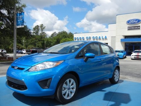 Blue Candy Metallic 2012 Ford Fiesta SE Hatchback Blue Candy Metallic 2012 Ford Fiesta SE Hatchback