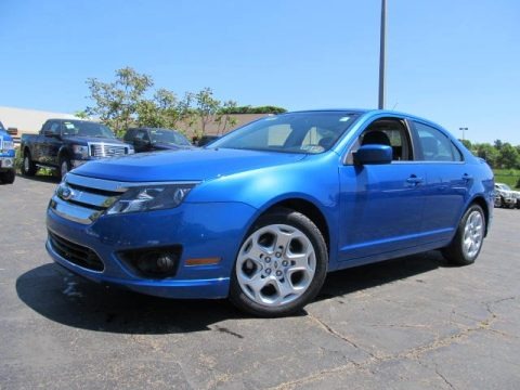 Blue Flame Metallic 2011 Ford Fusion SE
