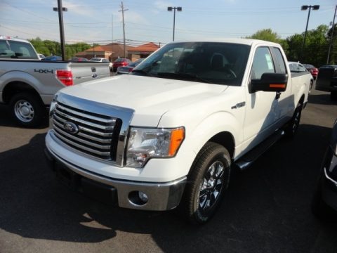 Oxford White 2012 Ford F150 XLT SuperCab