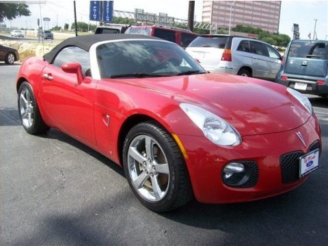 Aggressive Red 2009 Pontiac Solstice GXP Roadster Aggressive Red 2009 Pontiac Solstice GXP Roadster