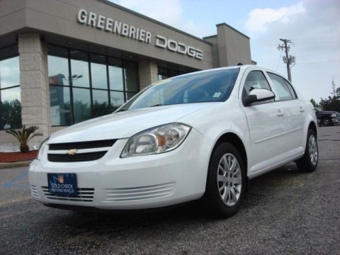 Summit White 2010 Chevrolet Cobalt LT Sedan Summit White 2010 Chevrolet Cobalt LT Sedan