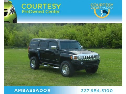 Black 2007 Hummer H3 X Black 2007 Hummer H3 X