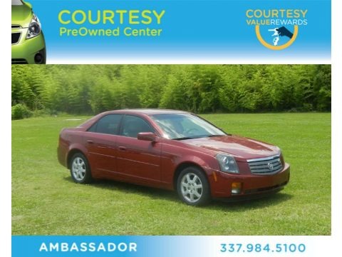 Red Line 2005 Cadillac CTS Sedan