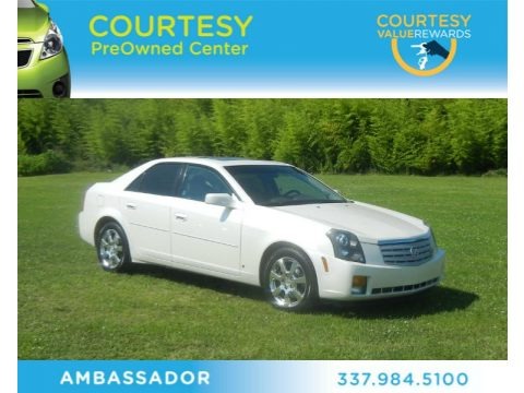 White Diamond 2007 Cadillac CTS Sport Sedan