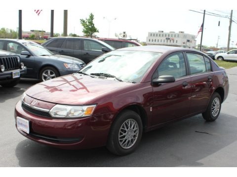 Cranberry 2003 Saturn ION 1 Sedan Cranberry 2003 Saturn ION 1 Sedan