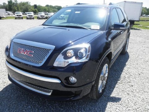 Deep Blue Metallic 2012 GMC Acadia Denali