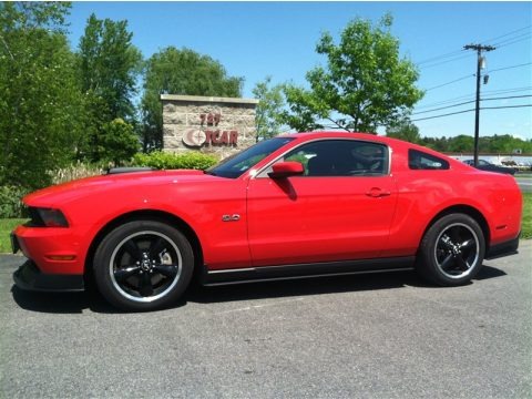 Race Red 2012 Ford Mustang GT Coupe Race Red 2012 Ford Mustang GT Coupe