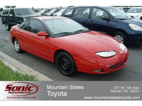 Bright Red 2002 Saturn S Series SC2 Coupe Bright Red 2002 Saturn S Series SC2 Coupe