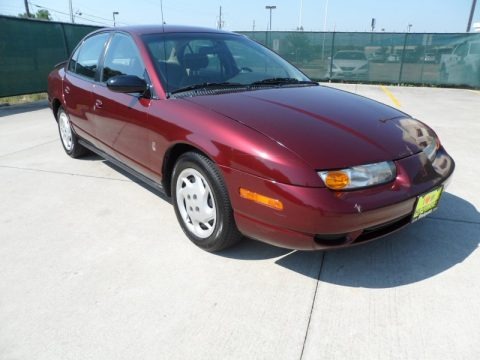 Cranberry 2002 Saturn S Series SL2 Sedan Cranberry 2002 Saturn S Series SL2 Sedan